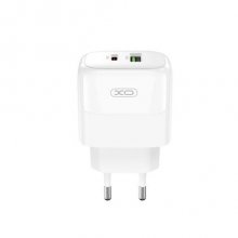 XO L138 Cargador de Pared 30W - USB-C y USB-A - Color Blanco