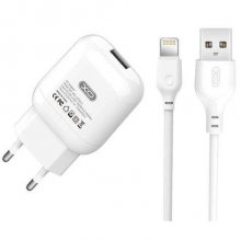 XO L37 Pack Cargador de Corriente USB + Cable USB a Lightning