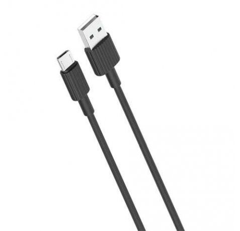 XO NB156 Cable USB-A Macho a MicroUSB 2.4A - Carga + Transmision de Datos Alta Velocidad - Longitud 1m