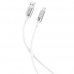 XO Cable NB251 Carga Rapida USB - Tipo C - 6A - 1m - Color Blanco
