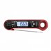 XO SF04 Termometro Digital para Alimentos - Rango de -50 a 300ÂºC - Precision 0.1ÂºC - Sonda de Induccion - Luz de Fondo - Pila CR2032 - Color Negro y Rojo