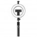 XO Tripode + Palo Selfie Bluetooth + Luz SS12 - Color Negro