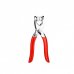 XO TS10 Tenaza Grimpadora y Perforadora - Colocacion de Botones - Accionamiento Manual - Color Rojo