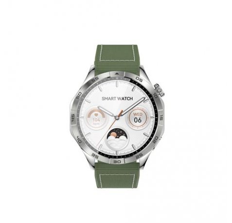XO WATCH4 Reloj Smartwatch Pantalla Redonda 1.43" AMOLED - Llamadas BT - Multideporte - IP68 - Color Verde