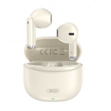 XO X33 Auriculares TWS - Bluetooth 5.3 - Intrauditivos - Estuche 250mAh - ABS y Policarbonato - USB-C - Color Beige