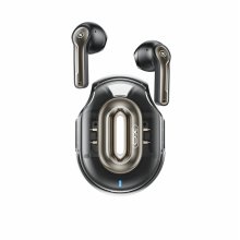 XO X43 Auriculares TWS - Bluetooth 5.4 - Autonomia hasta 18h con Estuche - USB-C - Emparejamiento Automatico - Compacto - Color Negro