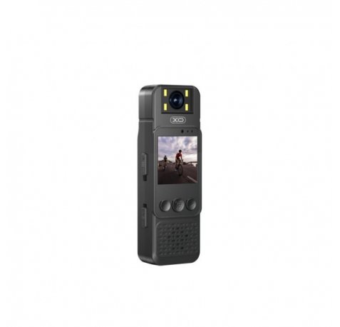 XO ZF02 Camara Deportiva - Full HD 1080p - Pantalla 1.33" - Bateria 1000mAh - 7h de Grabacion - Tarjeta microSD hasta 128GB - ABS - Uso en Exterior - Color Negro