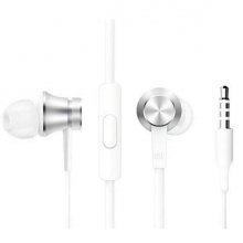 Xiaomi Mi In-Ear Basic Silver Auriculares Intrauditivos Blanco