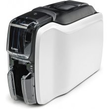 Zebra ZC100 Impresora de Tarjetas - Resolucion Maxima 300x300DPI - Velocidad de Impresion Monocromo 700 Tarjetas/h, Color 150 Tarjetas/h - Conexion USB - Color Blanco/Negro