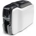 Zebra ZC100 Impresora de Tarjetas - Resolucion Maxima 300x300DPI - Velocidad de Impresion Monocromo 700 Tarjetas/h, Color 150 Tarjetas/h - Conexion USB - Color Blanco/Negro