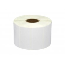 Compatible Zebra Z-Perform 1000T / Z-Select 2000D / 2000T Etiquetas Perforadas 50x25 mm - 1300 Unidades 880199-025D / 3007201-T / 880007-025D
