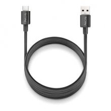 NGS ZYRO-AC Cable USB-C a USB-A - Cargar Rapida - 480 Mbps - 15W - 1 Metro - Color Negro